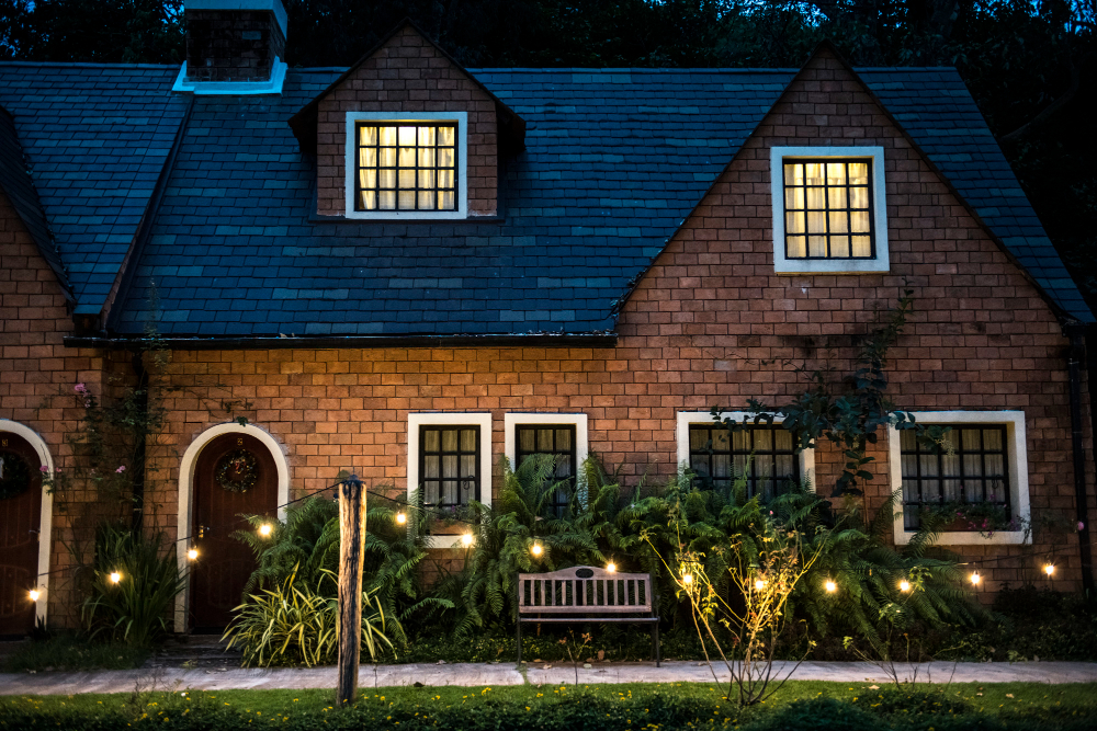 Landscape lighting is a great way to improve your home's security.
